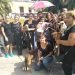 Activistas cubanos que rescataron a animales que iban a ser sacrificados en La Habana por la dependencia estatal Zoonosis, el 11 de noviembre de 2019. Foto: Beatriz Batista / Facebook.