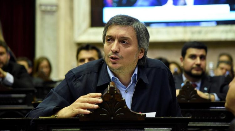 Máximo Kirchner. Foto: EFE.