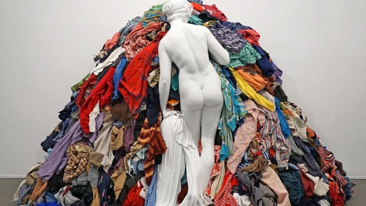 "Venus de los trapos" de Michelangelo Pistoletto, 1967