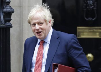 El primer ministro británico Boris Johnson en 10 Downing Street en Londres el 22 de enero del 2020. Foto: Kirsty Wigglesworth / AP.