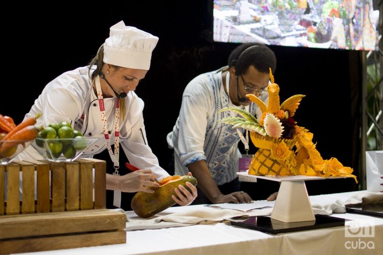 Cuba Sabe II Taller culinario. Foto: Otmaro Rodríguez.