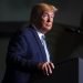 El presidente Trump interviene en el acto "Evangelicals for Trump Coalition Launch" en el King Jesus International Ministry, el 3 de enero de 2020, en Miami. Foto: Evan Vucci/AP.