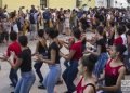 Desfile de artistas de Nueva Orleans y Cuba por la Habana Vieja como parte del 35 Festival Jazz Plaza, el 15 de enero de 2020. Foto: Otmaro Rodríguez.