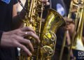 Desfile de artistas de Nueva Orleans y Cuba por la Habana Vieja como parte del 35 Festival Jazz Plaza, el 15 de enero de 2020. Foto: Otmaro Rodríguez.