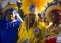 Desfile de artistas de Nueva Orleans y Cuba por la Habana Vieja como parte del 35 Festival Jazz Plaza, el 15 de enero de 2020. Foto: Otmaro Rodríguez.