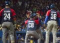 Primer juego de la semifinal de la Serie Nacional 59 entre los equipos de Camagüey e Industriales en el estadio Latinoamericano de La Habana, el 3 de diciembre de 2019. Foto: Otmaro Rodríguez.