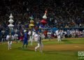 Espectáculo previo al primer juego de la semifinal de la Serie Nacional 59 entre los equipos de Camagüey e Industriales en el estadio Latinoamericano de La Habana, el 3 de diciembre de 2019. Foto: Otmaro Rodríguez.