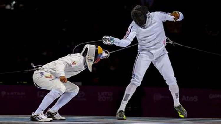 Espadachín cubano Yunior Reytor buscará puntos en Grand Prix de Doha, Catar, para su clasificación a Tokio 2020. Foto: vanguardia.cu