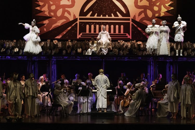 La Orquesta del Lyceum de La Habana y Carlos Díaz presentan en el Centro Kennedy la ópera La Clemencia de Tito, de Mozart. Foto de Alain Gutiérrez. @alainmenox