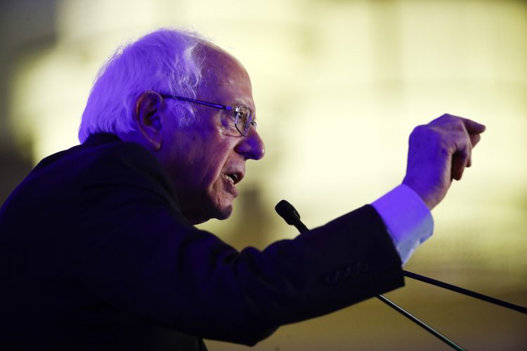 El senador Bernie Sanders en Carolina del Sur, el 24 de febrero de 2020. Foto: Matt Rourke/AP.