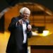 El precandidato presidencial demócrata Bernie Sanders pronuncia un discurso durante un acto de campaña en Richmond, Virginia, el jueves 27 de febrero de 2020.  Foto: Steve Helber/AP.