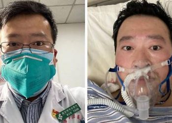 El fallecido médico Li Wenliang que denunció el coronavirus y fue reprendido por la policía en diciembre.