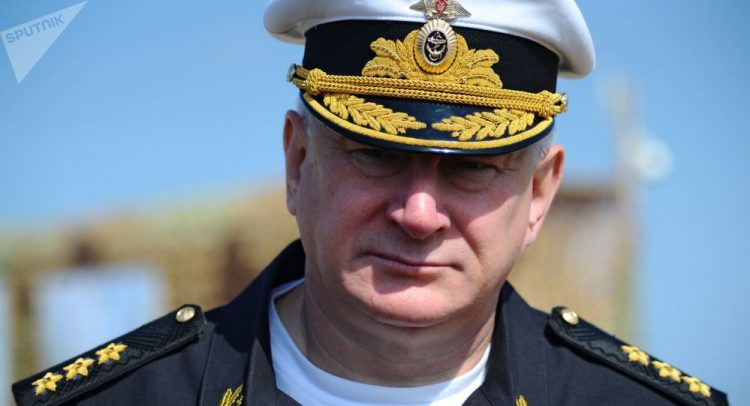 Almirante Nikolái Evménov. Foto: Sergei Pipovarov/Sputnik.