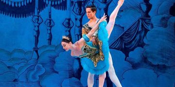 Los primeros bailarines cubanos Viengsay Valdés y Dani Hernández. Foto: Ballet Nacional de Cuba / Facebook.