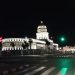 Esta zona de La Habana completamente vacía en la noche. Una imagen poco común.  Foto: Juan Carlos Petrirena.