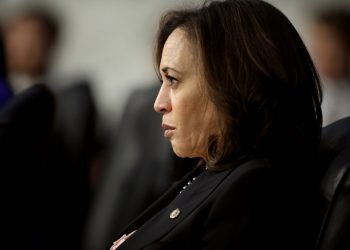 La senadora por California y ex candidata presidencial Kamala Harris. Foto: The Intercept.