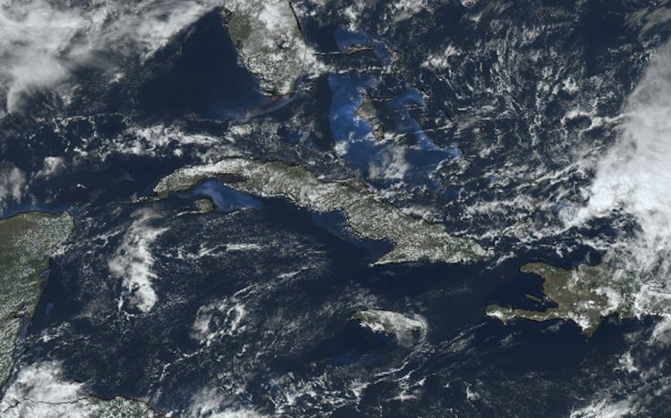 Imagen satelital de Cuba. Foto: Insmet.cu