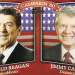 Campaña Reagan Vs Carter.