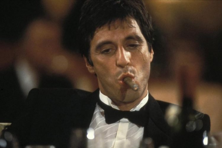 Al Pacino en "Scarface" (1983).