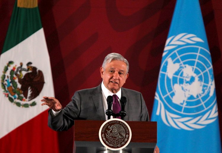 El presidente de México, Andrés Manuel López Obrador. Foto: EFE/ Mario Guzmán.