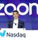 El CEO de Zoom, Eric Yuan, en la bolsa de Nueva York, el 18 de abril de 2019. Foto: AP Foto/Mark Lennihan, File.