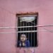 Un niño mira por la ventana de su casa en el barrio viejo de Nueva Delhi, India. Foto: Manish Swarup/Ap.