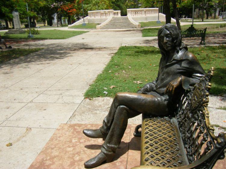 Parque Lennon, dentro de la zona que quedará en aislamiento.