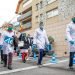 Integrantes de la brigada médica cubana en Andorra, tras su llegada a ese pequeño país europeo para combatir la pandemia de coronavirus. Foto: Diario de Andorra.