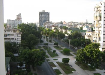 Calle G, en El Vedado. Foto: Wikipedia