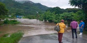 Una extensa área de fuertes lluvias y tormentas eléctricas ha afectado las provincias de Matanzas, Cienfuegos y Villa Clara. Foto: teveo.cu