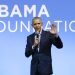 En esta fotografía de archivo, Obama habla en el evento Gathering of Rising Leaders in the Asia Pacific, organizado por la Fundación Obama en Kuala Lumpur, Malasia. Foto:/Vincent Thian/AP.