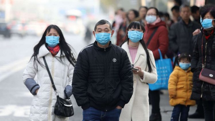 En las calles de Beijing. Foto: WSJ.