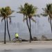 Vista de Miami cerca de Biscayne Bay el 15 de mayo de 2020. Foto: AP.