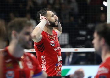 Osmany Juantorena es el voleibolista cubano más laureado en la historia de la Liga Italiana, el circuito profesional más fuerte del mundo. Foto: Tomada de Lube Volley.