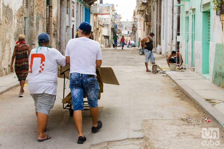 El barrio de Los Sitios en coronavirus. Foto: Otmaro Rodríguez.