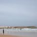 Playa de Figueira da Foz, en la costa portuguesa del distrito de Coimbra. Un destino responsable que supo gestionar con éxito la pandemia de Covid-19 y podrá recibir a los turistas con la mayor seguridad.  Foto: EFE/Carlos García