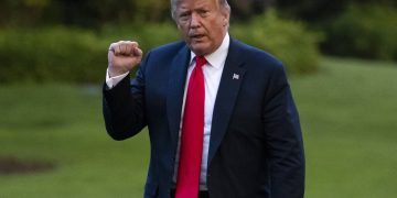 El presidente Donald Trump en la Casa Blanca en Washington, el 25 de junio del 2020. Foto: AP/Alex Brandon.