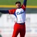 José Miguel Fernández visitó la camiseta de la selección nacional en el III Clásico Mundial y hoy es uno de los mejores bateadores de la Liga coreana. Foto: Tomada de MLB