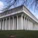 El edificio de la Facultad Woodrow Wilson de Asuntos Públicos e Internacionales de la Universidad de Princeton, en Princeton, Nueva Jersey. La universidad anunció el sábado 27 de junio de 2020 que retirará el nombre del expresidente de la facultad debido a sus posiciones racistas y segregacionistas. Foto: Mel Evans/AP/archivo