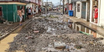 Daños ocasionados por el Huracán Isaías a finales de julio en Baracoa, al oriente de Cuba. Foto: Rubén Ajá/Facebook/Archivo.