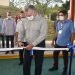 El presidente cubano Miguel Díaz-Canel (c) inaugura una planta de producción de péptidos sintéticos en el Centro de Ingeniería Genética y Biotecnología (CIGB) de La Habana, el 30 de julio de 2020. Foto: Presidencia Cuba / Twitter.