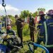 Bomberos durante la operación de rescate de Luis Yunier Carralero, atrapado en un pozo de 50 metros de profundidad. Foto: Tribuna de La Habana.