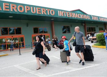 Foto de archivo del aeropuerto internacional "Abel Santamaría", de Santa Clara, Cuba. Foto: Vanguardia / Archivo.