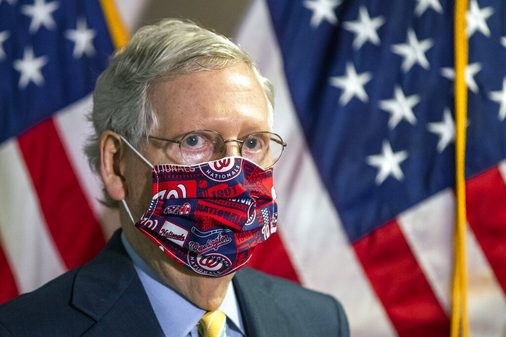 El líder de la mayoría en el Senado, el republicano de Kentucky Mitch McConnell. Foto: Manuel Balce Ceneta / AP / Archivo.