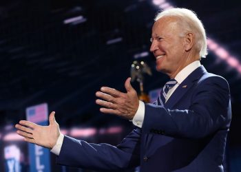 Joe Biden durante la última jornada de la CND. Foto: AP.