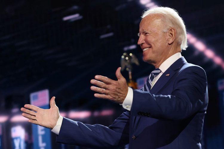 Joe Biden durante la última jornada de la CND. Foto: AP.