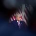 El presidente Donald Trump escucha durante un evento en la Casa Blanca, en esta fotografía del miércoles 12 de agosto de 2020, en Washington. Foto: AP/Andrew Harnik.