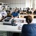 Estudiantes de la escuela vocacional Robert-Koch durante una clase de ciencias de la computación en Dortmund, Alemania. Foto: AP/Martin Meissner/ Archivo.