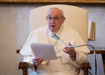 El papa Francisco en la audiencia semanal del miércoles 12 de agosto. Foto: EFE