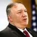 El secretario de Estado estadounidense Mike Pompeo habla en el simposio "Promoción y defensa de la libertad religiosa internacional por medio de la diplomacia" en Roma, miércoles 30 de septiembre de 2020. Foto: Guglielmo Mangiapane, via AP.